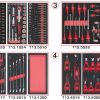 Composition d'outils 4 tiroirs KS TOOLS – 714.0241