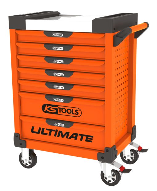 Servante d'atelier vide orange KS TOOLS – 819.0007