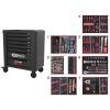 Servante 7 tiroirs équipée de 337 outils KS TOOLS – 823.7337F
