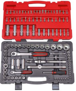 Coffret de douilles & accessoires 1/4" - 1/2" KS TOOLS – 922.0711