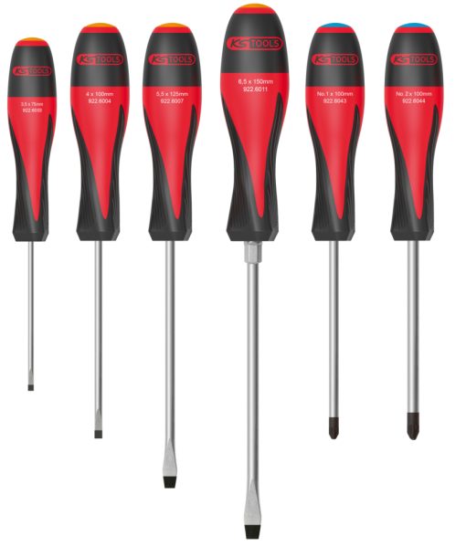 Jeu de 6 tournevis KS TOOLS – 922.6040