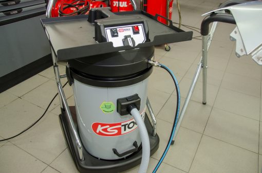 Centrale d'aspiration à cuve plastique 76L KS TOOLS – 165.0114