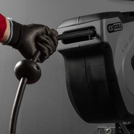 Enrouleur air & eau 3/8" avec tuyau Ø10 mm KS TOOLS – 515.3470