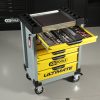 Servante d'atelier vide grise & jaune KS TOOLS – 814.0007