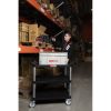 Chariot d'atelier ouvert à 3 plateaux KS TOOLS – 890.0025F