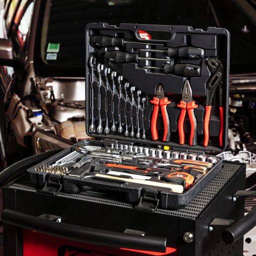 Coffret d'outillage généraliste 1/4" - 1/2" KS TOOLS – 911.0703