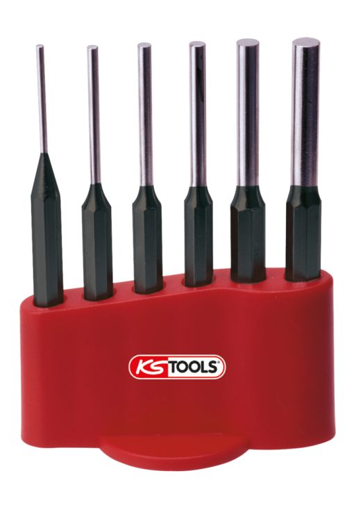 Jeu de 6 chasse-goupilles octogonaux 3-4-5-6-8-10 mm KS TOOLS – 156.0200
