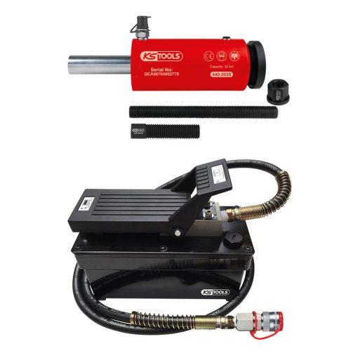 Unité hydraulique 32 t avec pompe pneumatique/hydraulique KS TOOLS – 440.9996