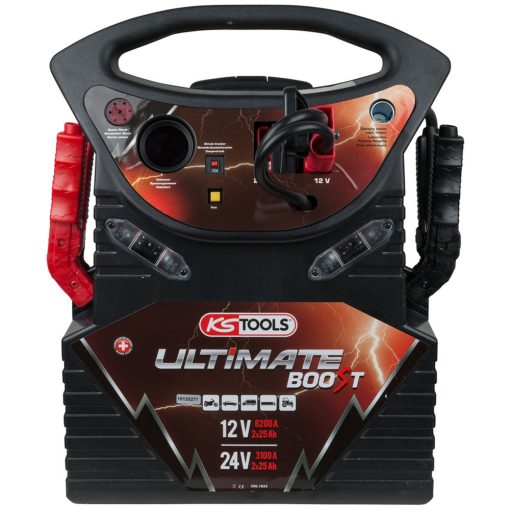 Booster à batterie 12V/24V PL à trolley - 6200A/3100A KS TOOLS – 550.1825
