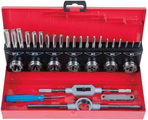 Coffret de jeux de tarauds & filières - 32 pièces KS TOOLS – 331.0632