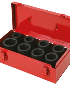 Coffret de 8 douilles longues à chocs 3/4" 6 pans KS TOOLS – 515.0510 – Image 2