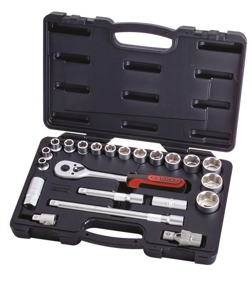 Coffret de douilles & accessoires 1/2" 10 à 32 mm KS TOOLS – 911.0622