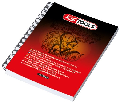 Contrôleur de tension de courroie électronique KS TOOLS – 150.3165