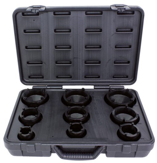 Coffret de 9 douilles à ergots extérieurs KS TOOLS – 450.5000