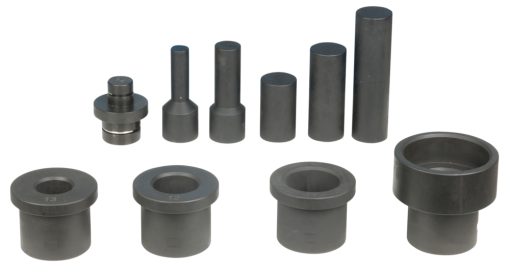 Presse à pivot 75 t avec kit de douilles KS TOOLS – 460.3620