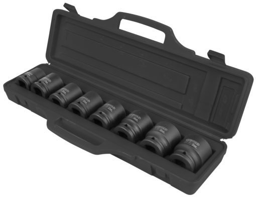Coffret de 8 douilles à chocs 3/4" 6 pans KS TOOLS – 515.0210