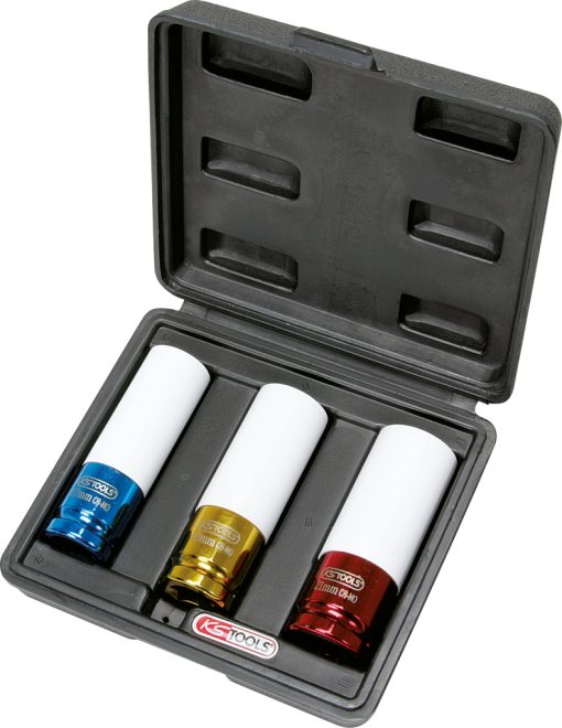 Jeu de 3 douilles à chocs 1/2" KS TOOLS – 515.1005