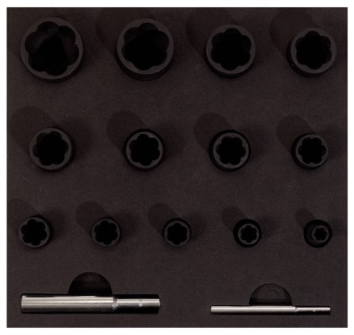 Module de douilles à chocs 1/4"-1/2" KS TOOLS – 913.1460