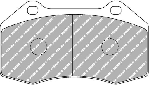 Plaquettes de frein avant DS2500 FERODO – Fiat 124 Spider / Mazda MX-5 – FCP4821H