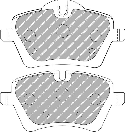 Plaquettes de frein avant DS1.11 FERODO – FCP4080W