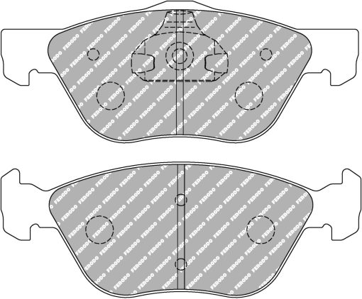 Plaquettes de frein avant DS3000 FERODO – FCP1052R