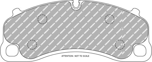 Plaquettes de frein avant DS1.11 FERODO – Porsche 911 / Cayman / Boxster – FCP4664W
