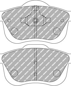 Plaquettes de frein avant DS2500 FERODO – FCP1382H
