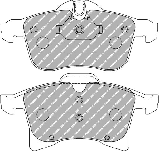 Plaquettes de frein avant DS2500 FERODO – FCP1640H