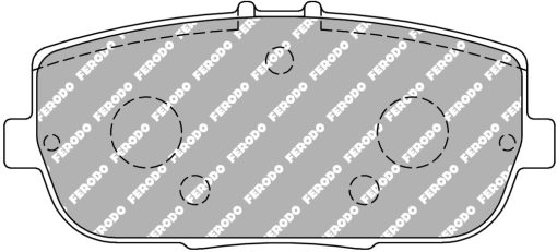 Plaquettes de frein arrière DS2500 FERODO – Fiat 124 Spider / Mazda MX-5 – FCP1894H