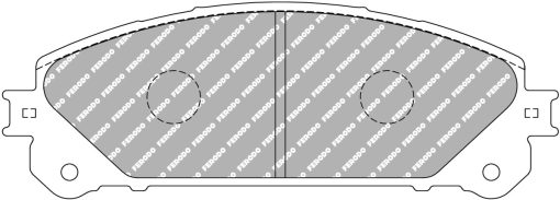 Plaquettes de frein avant DS2500 FERODO – Lexus NX / RX – FCP4354H