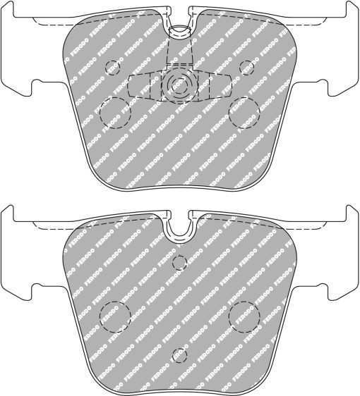 Plaquettes de frein avant DS2500 FERODO – Mercedes S / CL – FCP4412H