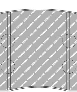 Plaquettes de frein avant DS2500 FERODO – Ford Mustang Shelby (III) 5.2 V8 533 ch – FCP4835H