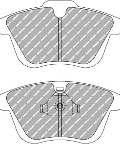 Plaquettes de frein avant DS2500 FERODO – Audi A4 / Audi A5 / Jaguar XF – FCP4045H