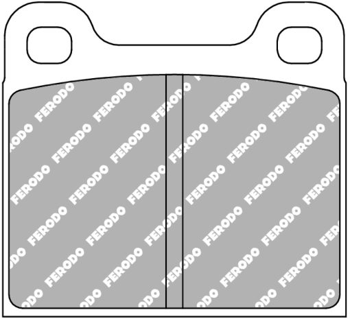 Plaquettes de frein arrière DSUNO FERODO – BMW Série 7 (E23) 197 ch – FCP2Z
