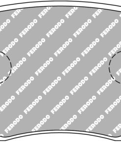 Plaquettes de frein avant DS2500 FERODO – Kia Picanto – FCP5037H