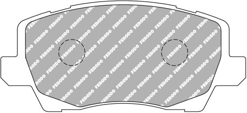 Plaquettes de frein avant DS2500 FERODO – Kia Picanto – FCP5037H