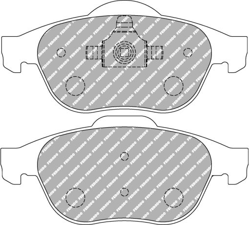 Plaquettes de frein avant DS2500 FERODO – Renault Twingo (II) RS 1.6 16V 133 ch – FCP1441H