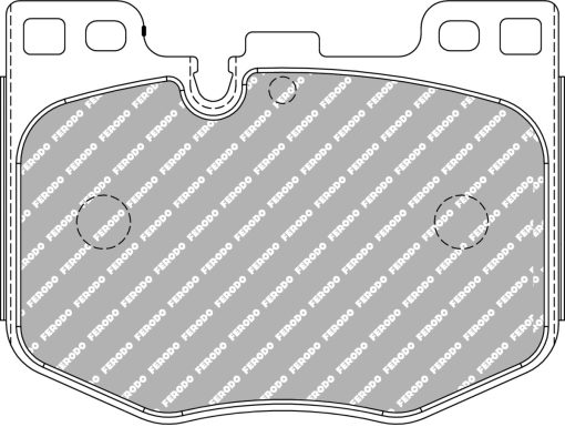 Plaquettes de frein avant DS2500 FERODO – FCP5055H