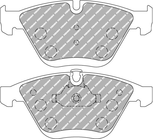 Plaquettes de frein avant DS2500 FERODO – BMW Série 3 / Série 5 / X1 – FCP4191H