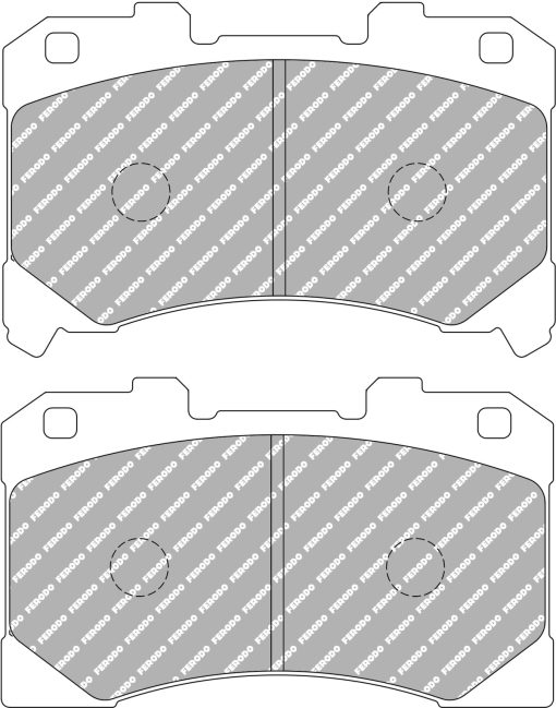 Plaquettes de frein avant DSUNO FERODO – Toyota Yaris (XP210) GR 1.6T 261 ch – FCP5261Z
