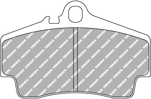 Plaquettes de frein arrière DS2500 FERODO – FCP1308H