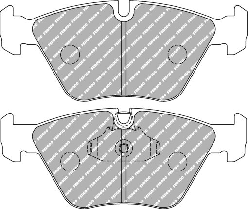 Plaquettes de frein avant DSUNO FERODO – BMW Série 5 / X3 / Série 3 / Z4 – FCP1073Z