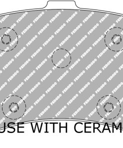 Plaquettes de frein avant DS2500 FERODO – Audi A8 / S6 / S7 / S8 – FCP4468H