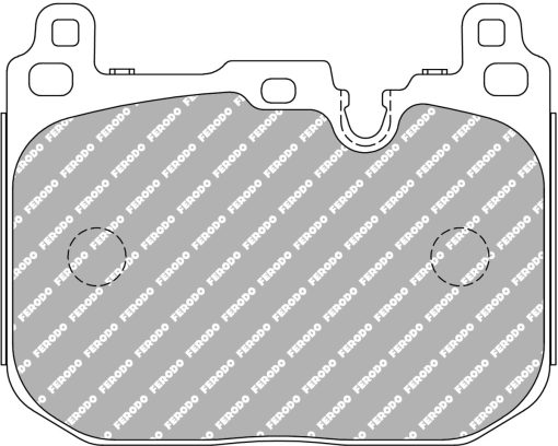 Plaquettes de frein avant DSUNO FERODO – FCP4611Z