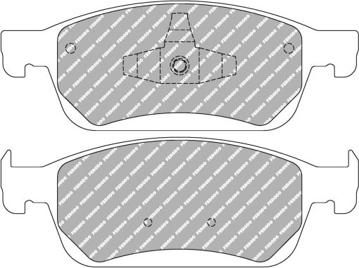 Plaquettes de frein avant DS2500 FERODO – Ford Kuga / Focus – FCP4416H
