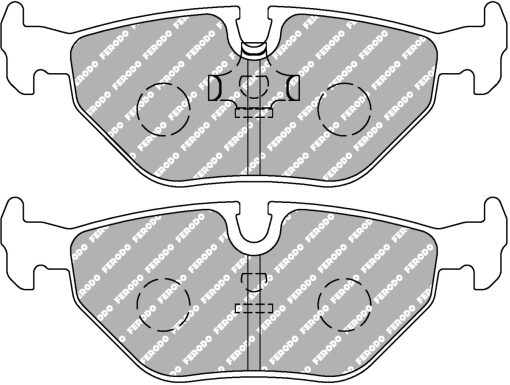 Plaquettes de frein arrière DS1.11 FERODO – FCP578W