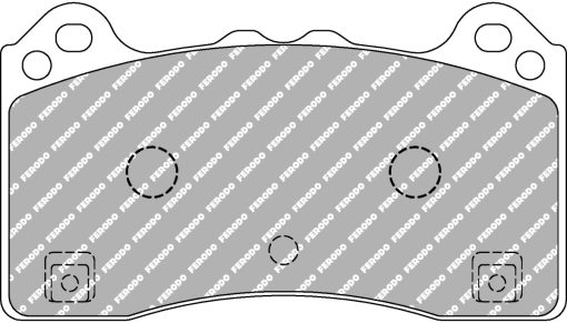Plaquettes de frein avant DS1.11 FERODO – Ford Focus (III) RS 2.3T Ecoboost 350 ch – FCP4830W