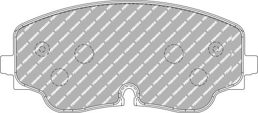 Plaquettes de frein avant DS2500 FERODO – FCP5358H