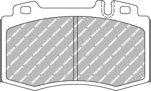 Plaquettes de frein avant DS2500 FERODO – FCP1661H