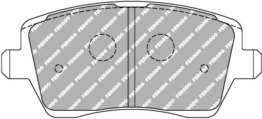 Plaquettes de frein avant DSUNO FERODO – FCP1617Z